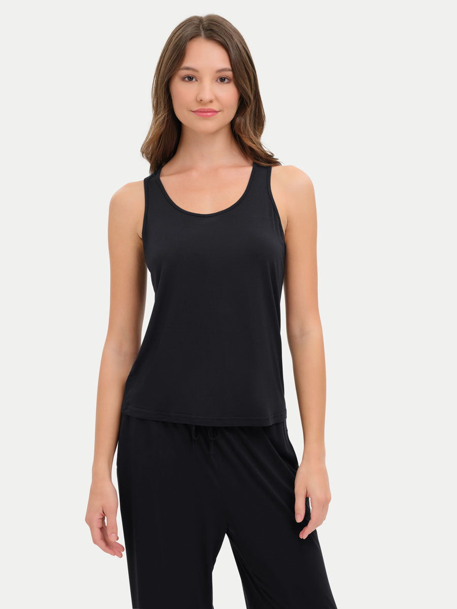 EDEN-OM-0285 Sleeveless Bamboo Tank Top - Image 1